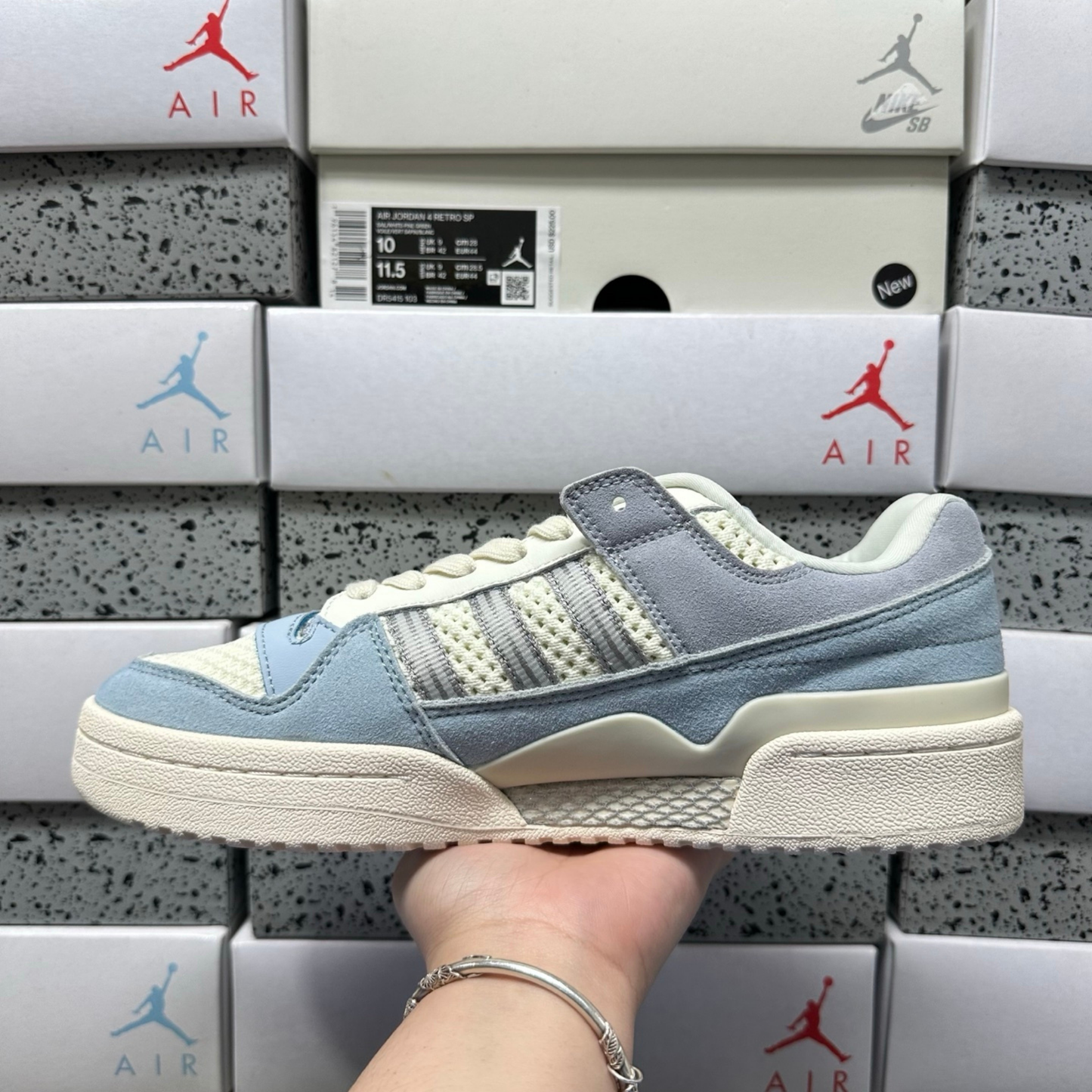 Adidas Forum Low - Sea Salt Blue