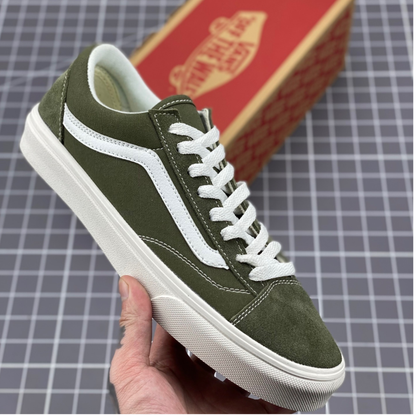 Vans Old Skool Color Theory - Gray Olive