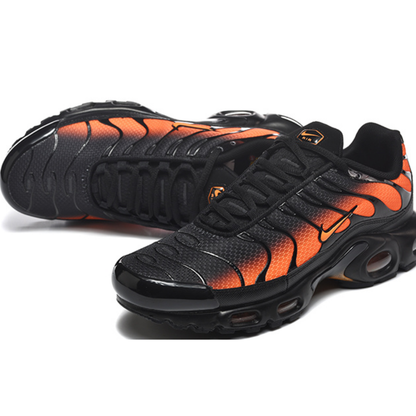 Nike Air Max Plus - Black Bright Crimson Sunset