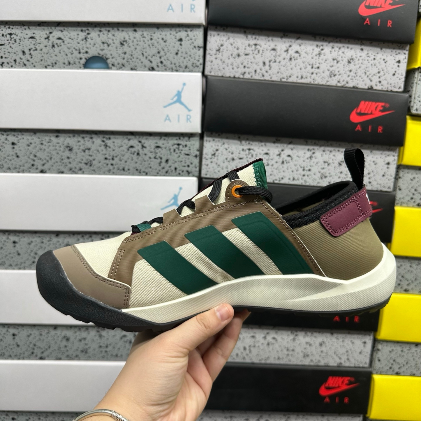 Adidas Terrex Daroga Cordura - Shadow Brown/Dark Green/Maroon
