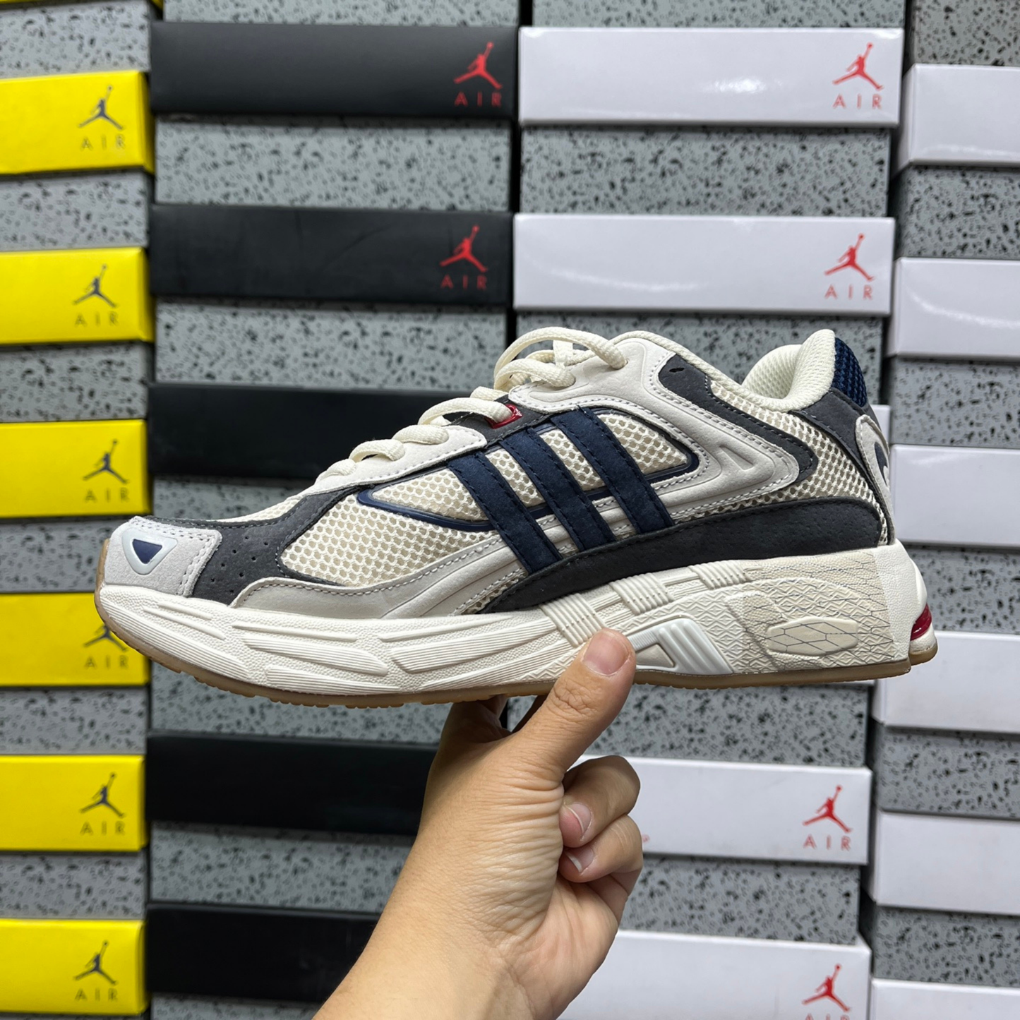 Adidas Response CL - White Preloved Ink Better Scarlet