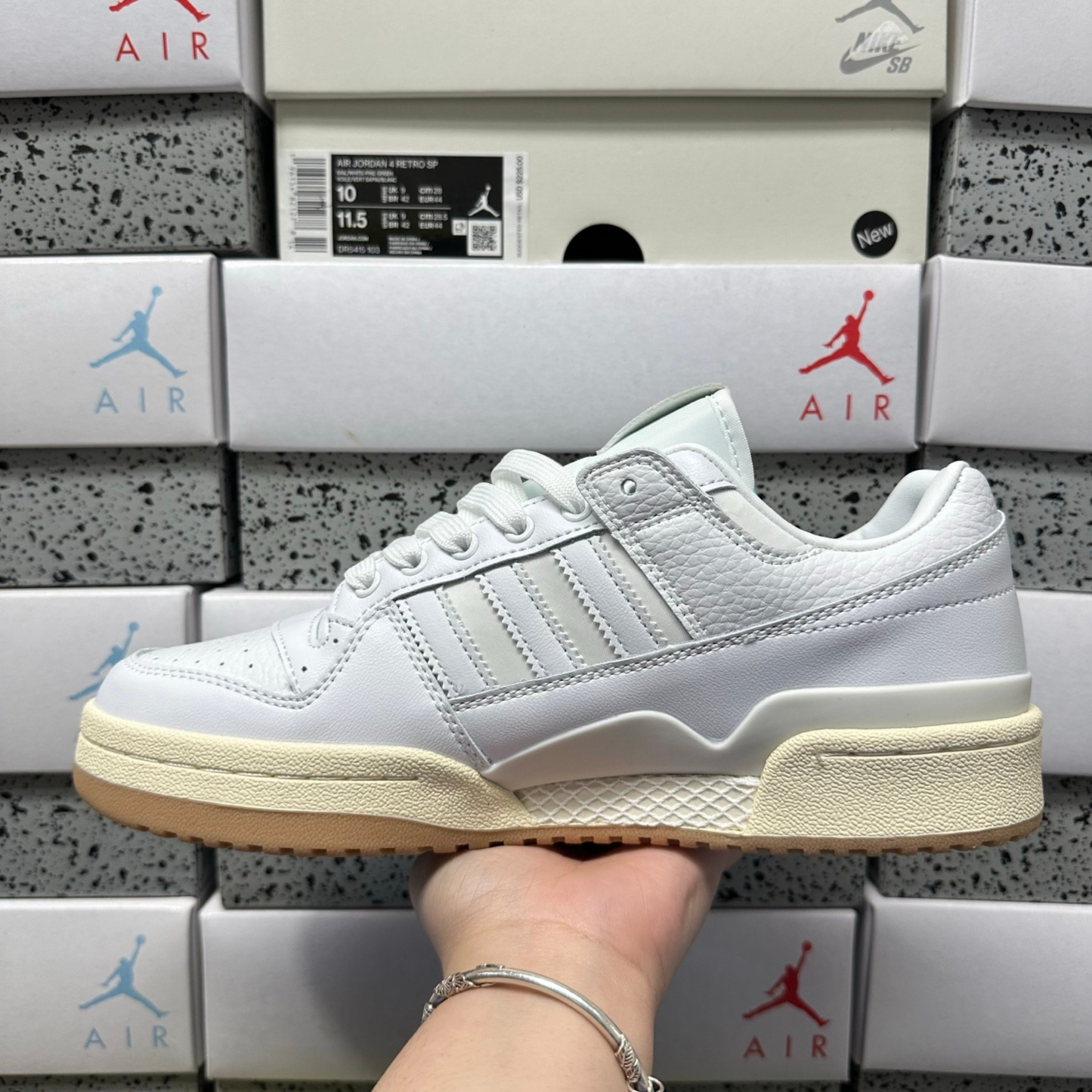 Adidas Forum Low - White Blue Gum