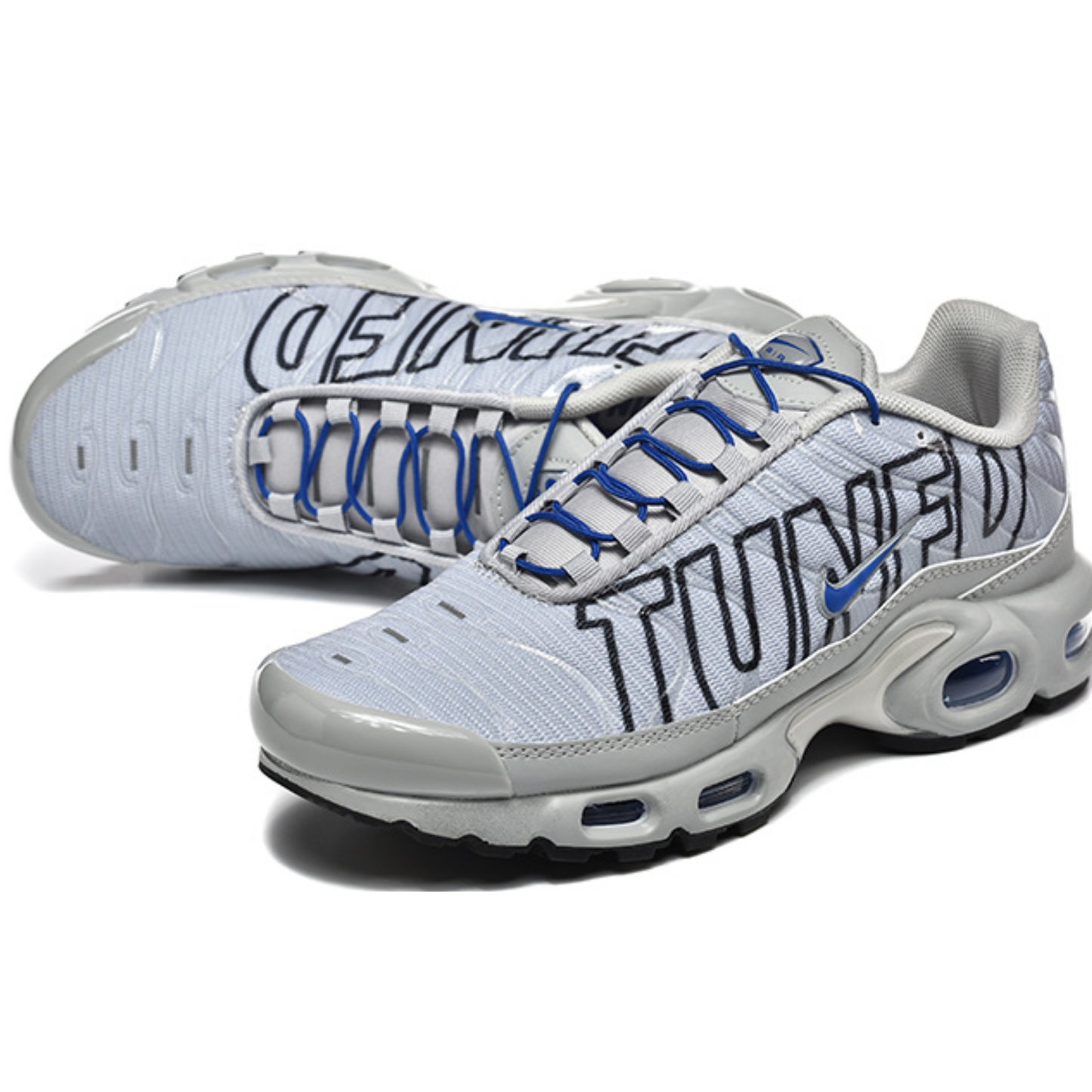 Nike Air Max Plus - Tuned Graphic Silver Blue