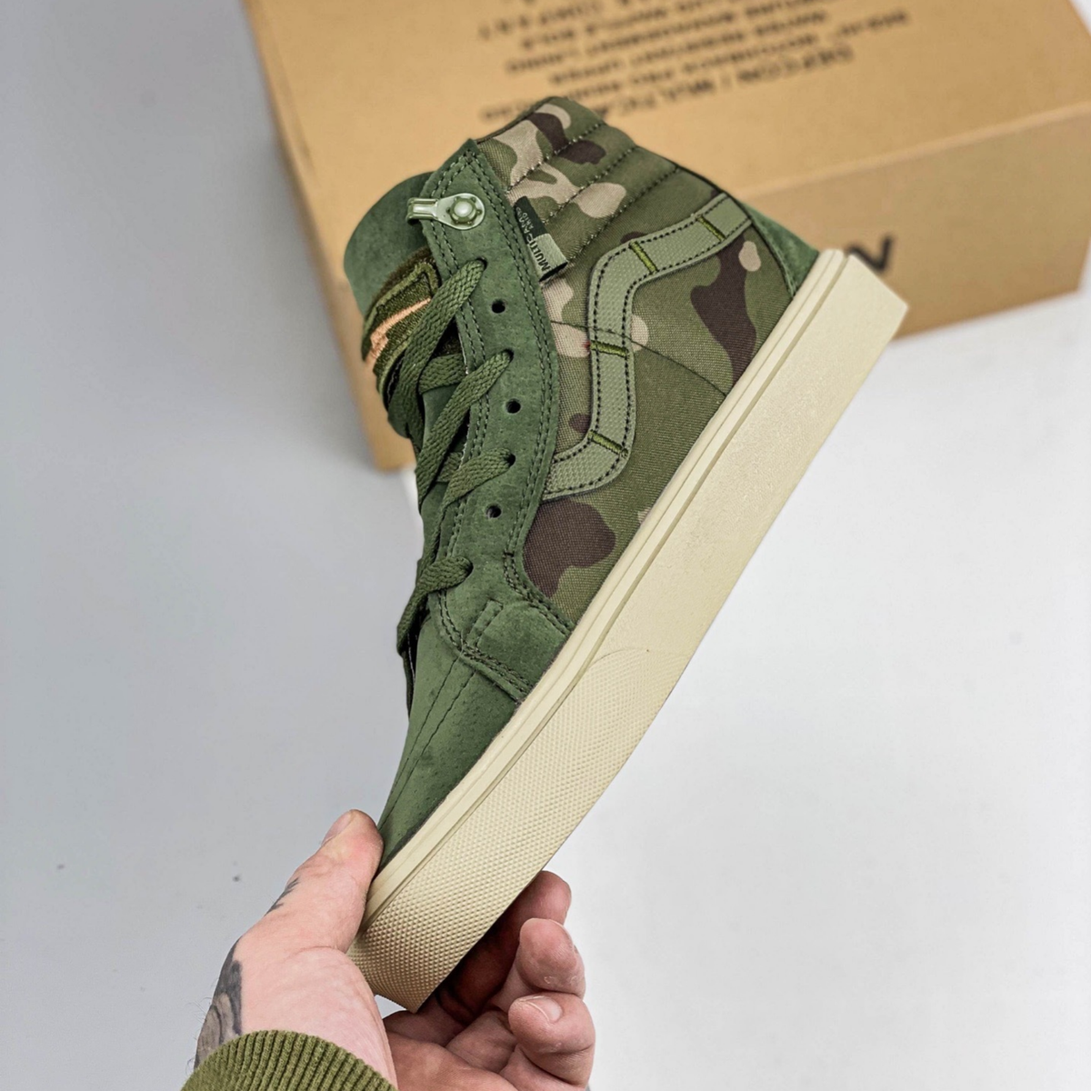 DEFCON X Vans Sk8-Hi Notchback Pro - Multicam Jungle