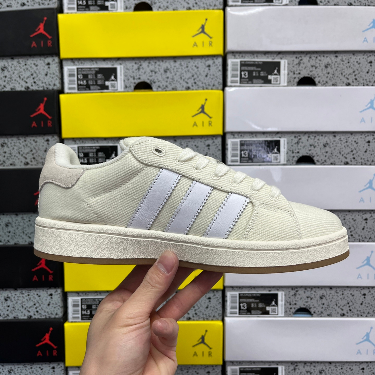 Adidas Campus 00's - Chalk White Cloud White