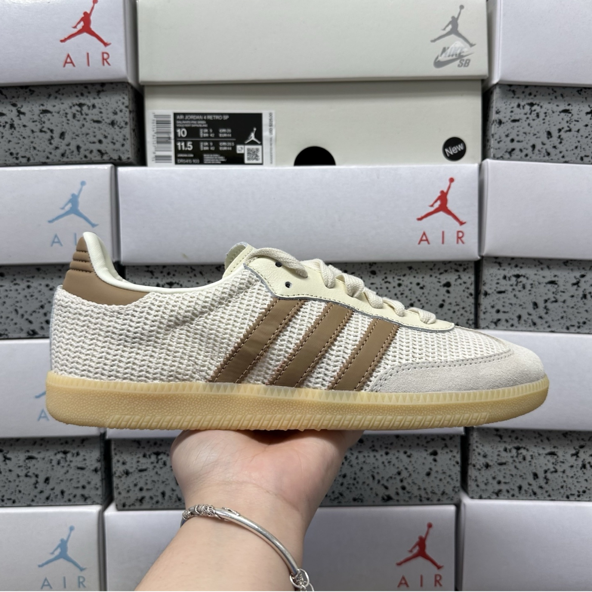 Adidas Samba - Cream White Cardboard