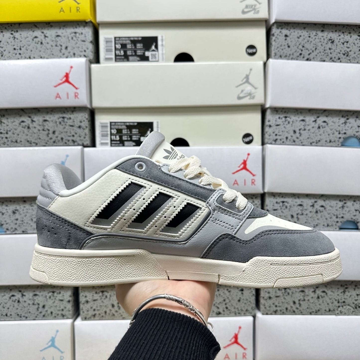 Adidas Drop Step Low 2.0 - White Tint Grey