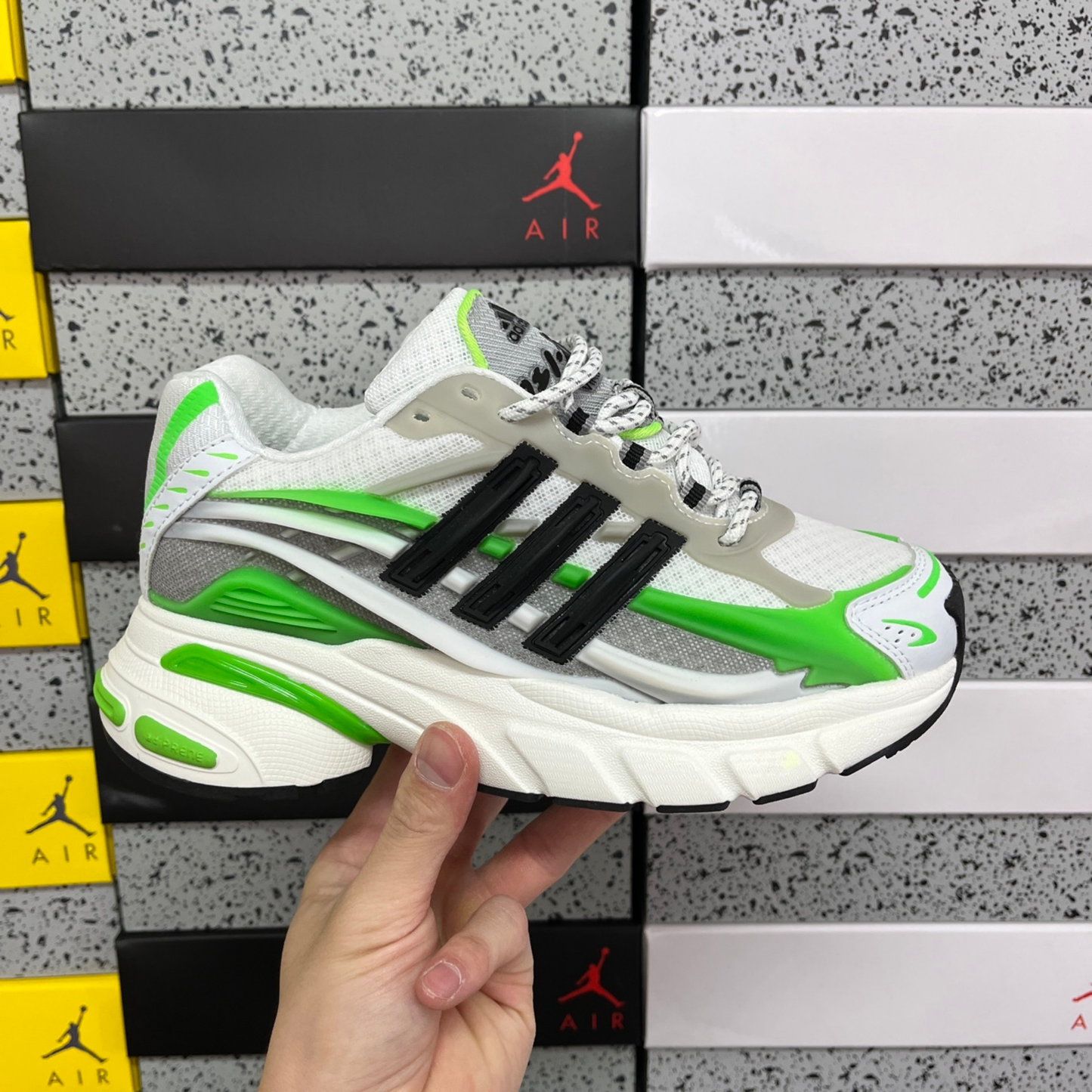 Pharrell Williams x Adidas Adistar Jellyfish  - Real Green