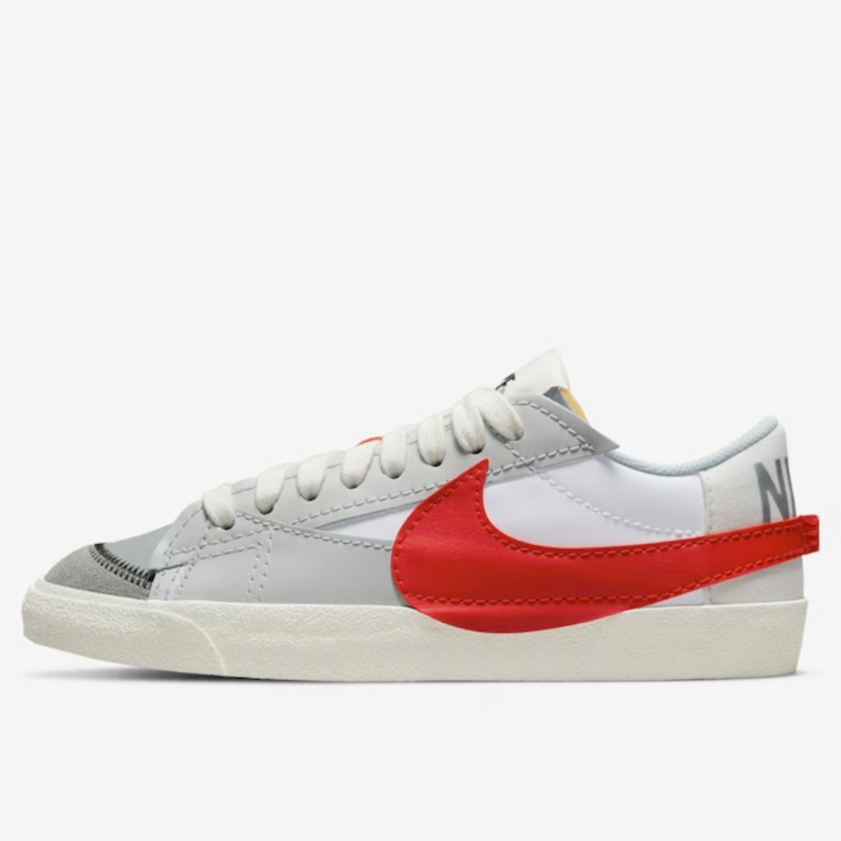 Nike Blazer Low '77  Jumbo - White University Red
