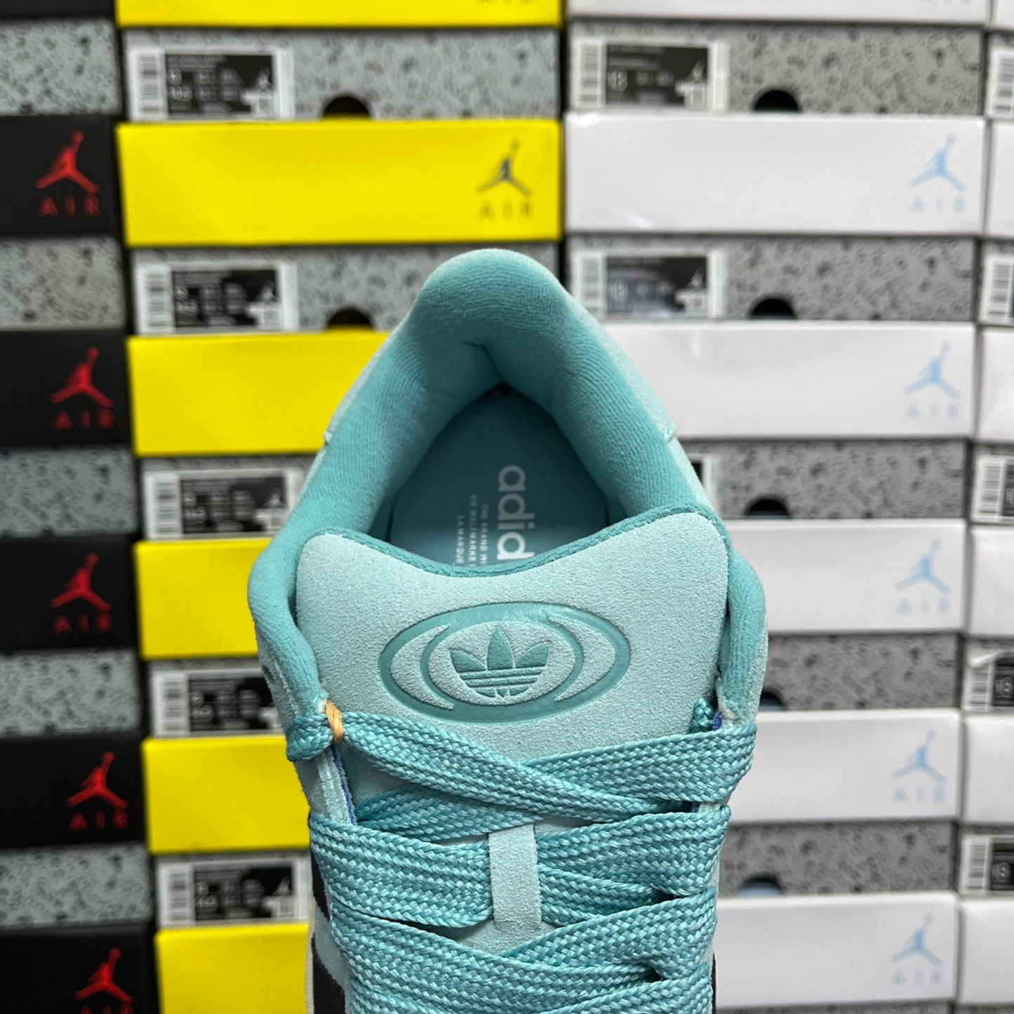 Adidas Campus 00's - Semi Flash Aqua Core Black