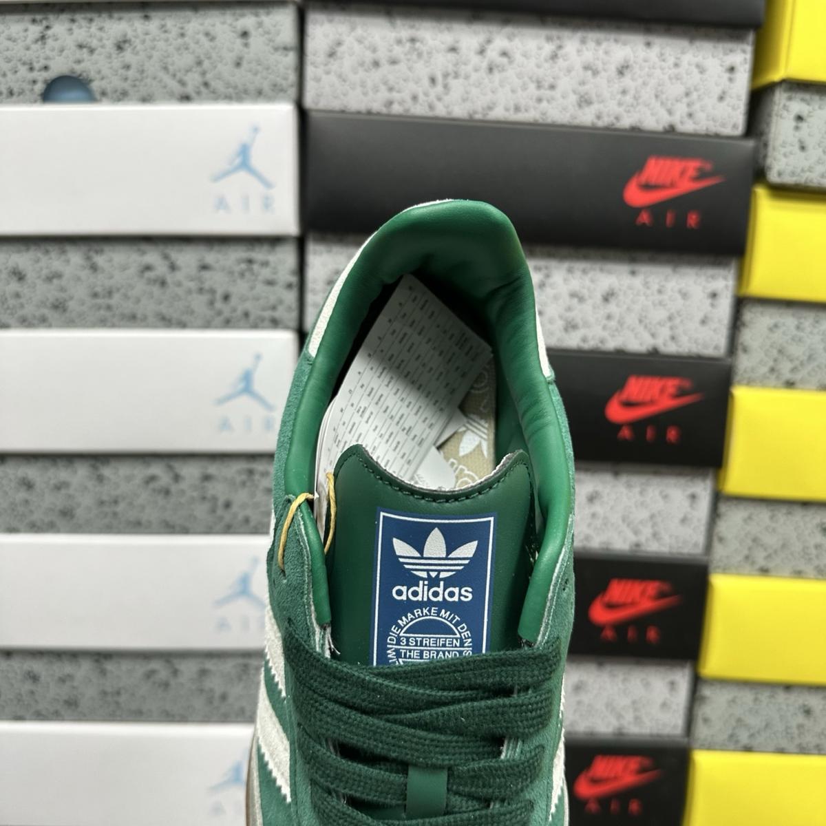 Adidas Samba - Collegiate Green Gum Grey Toe