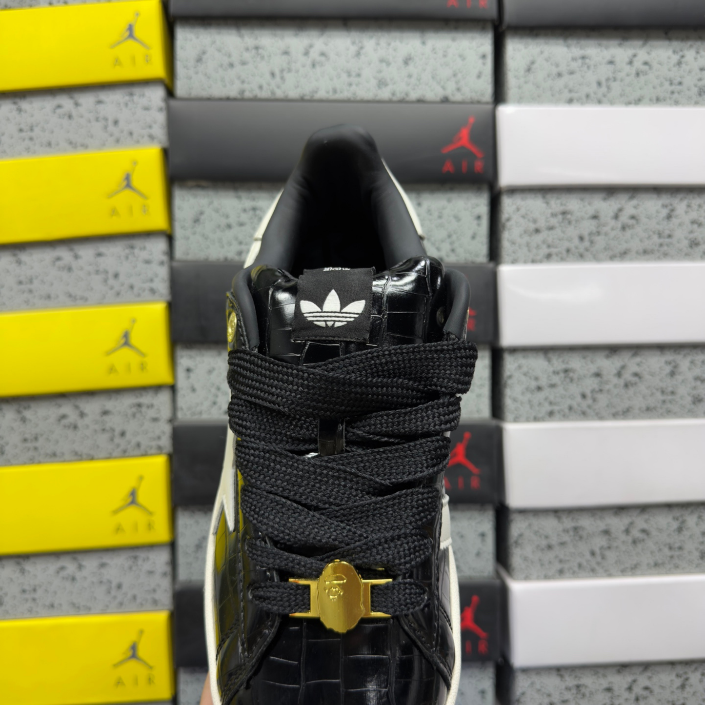 BAPE X Adidas Campus 00's - Black Croc