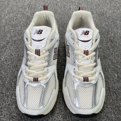 New Balance 530 - Sea Salt Mercury Red