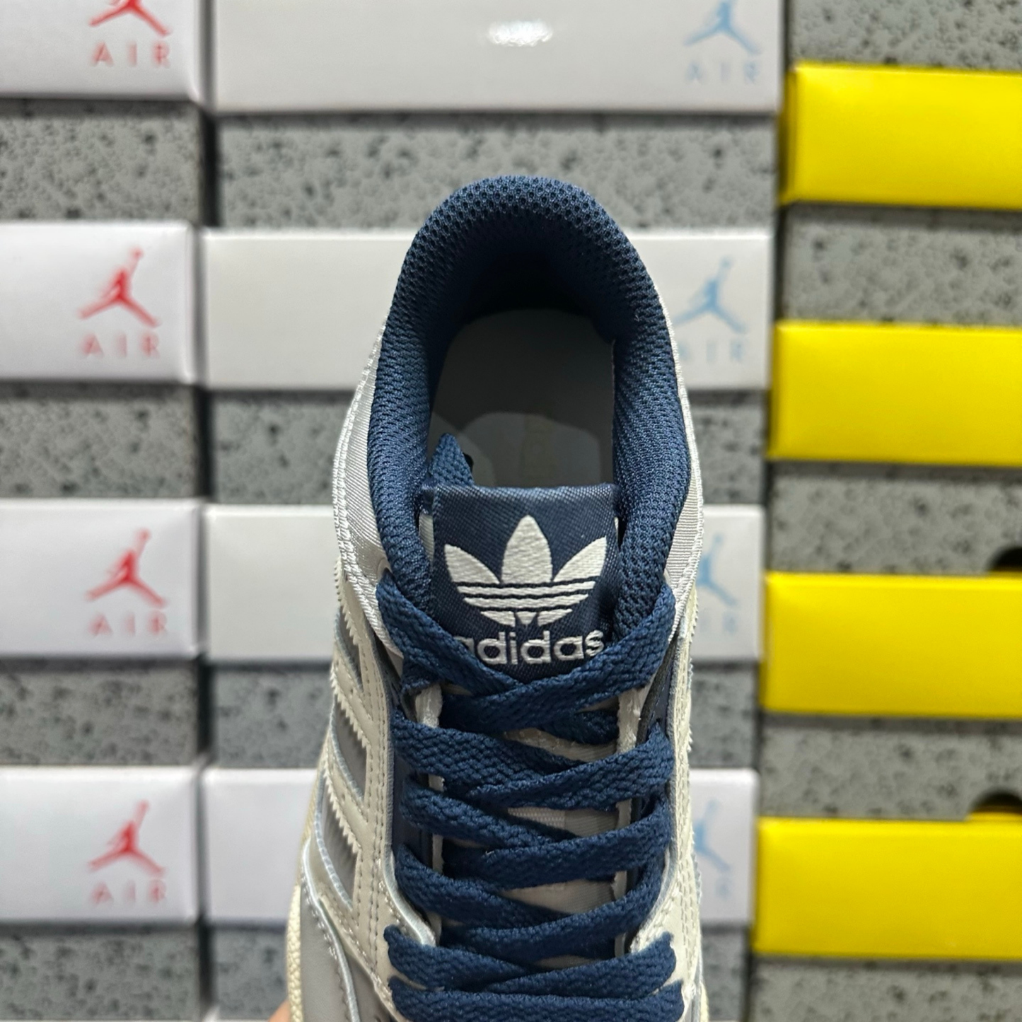 Adidas Drop Step Low - Off White / Halo Blue