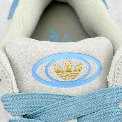 Adidas Campus 00's - Crystal White Lucid Blue Gum