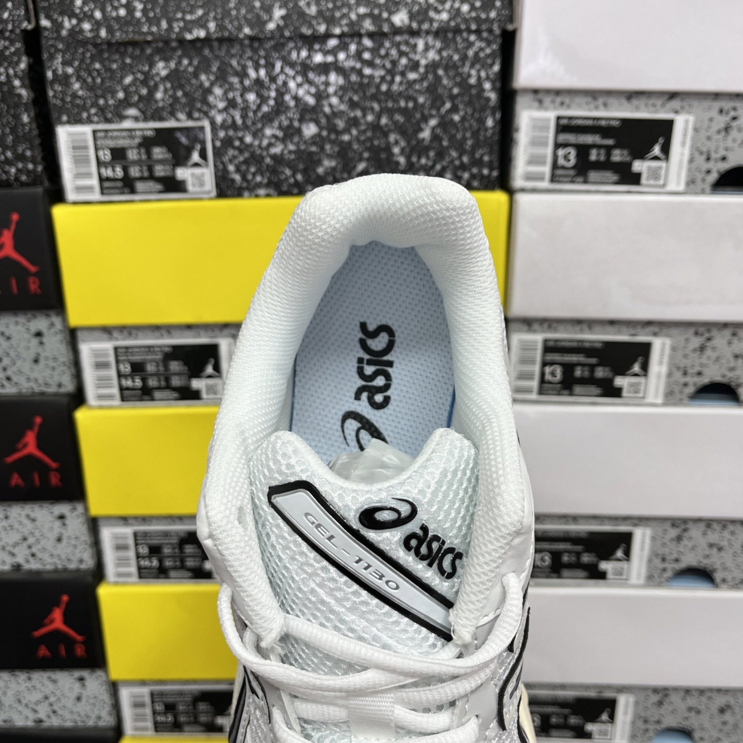 Asics Gel 1130 - White Black Pure Silver