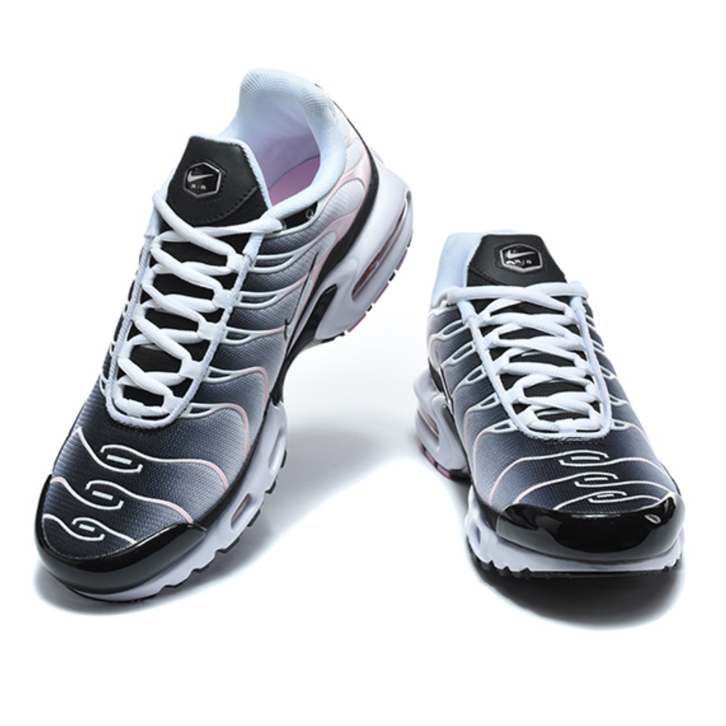 Nike Air Max Plus - Black White Pink Foam
