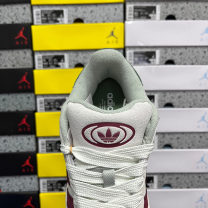 Adidas Campus 00's - Cloud White Burgundy