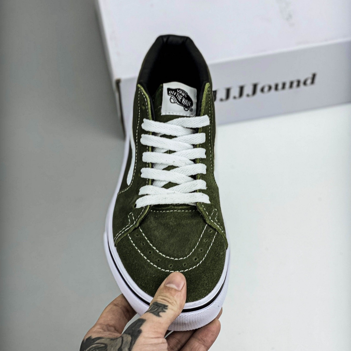 JJJJound x Vans Sk8-Mid Vault LX - Green