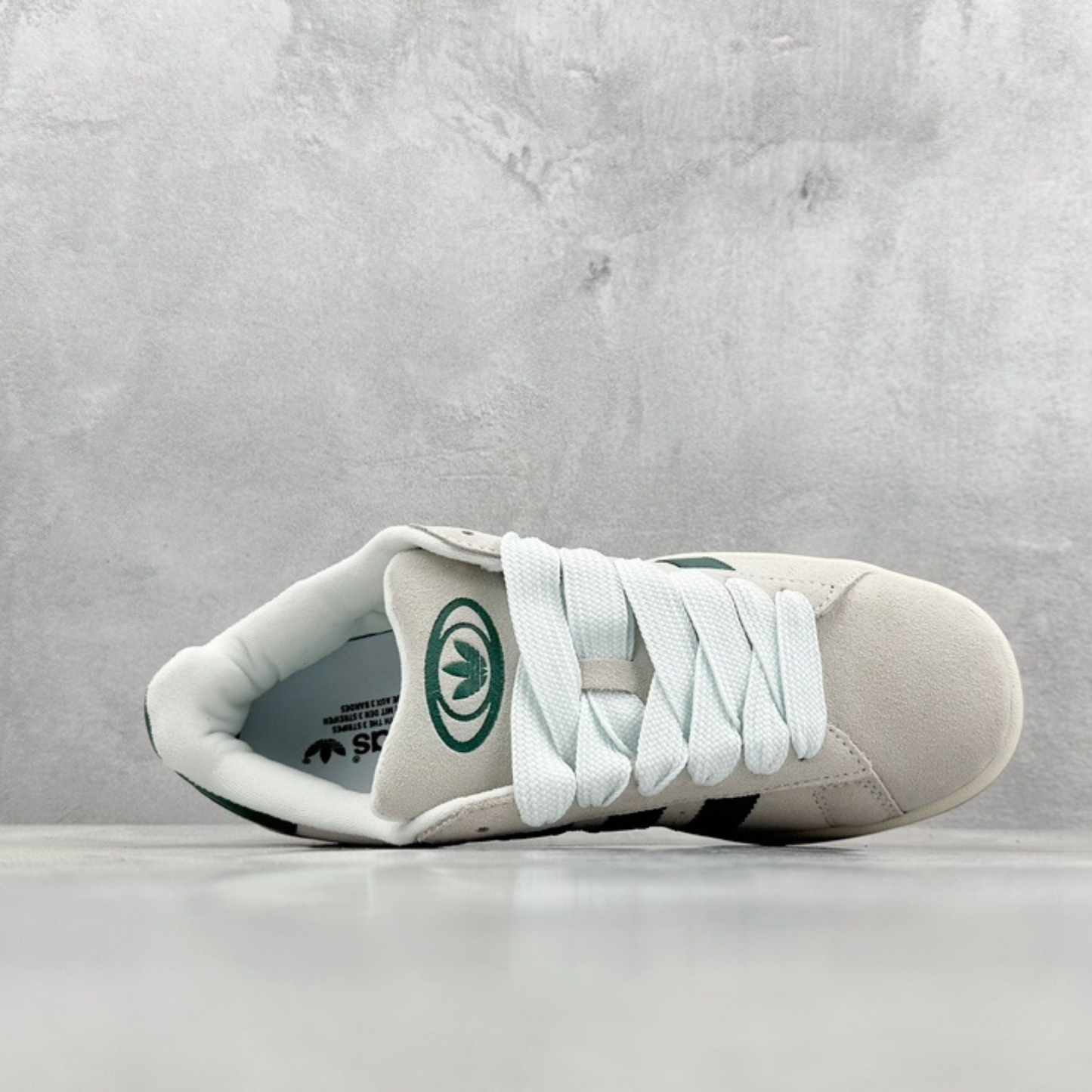 Adidas Campus 00's - Grey Collegiate Green Gum