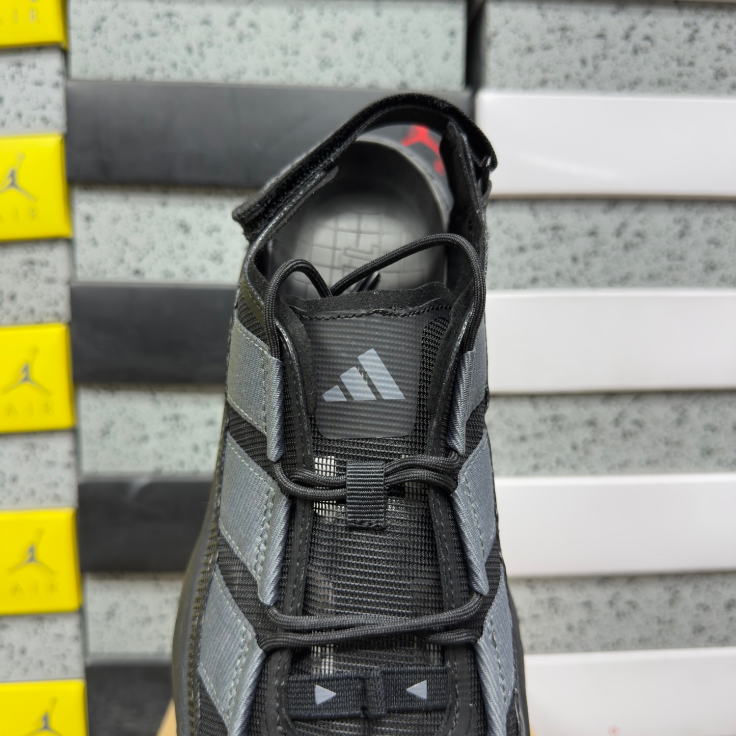 Adidas Terrex FreeHiker SL Sandals - Core Black/Grey Five