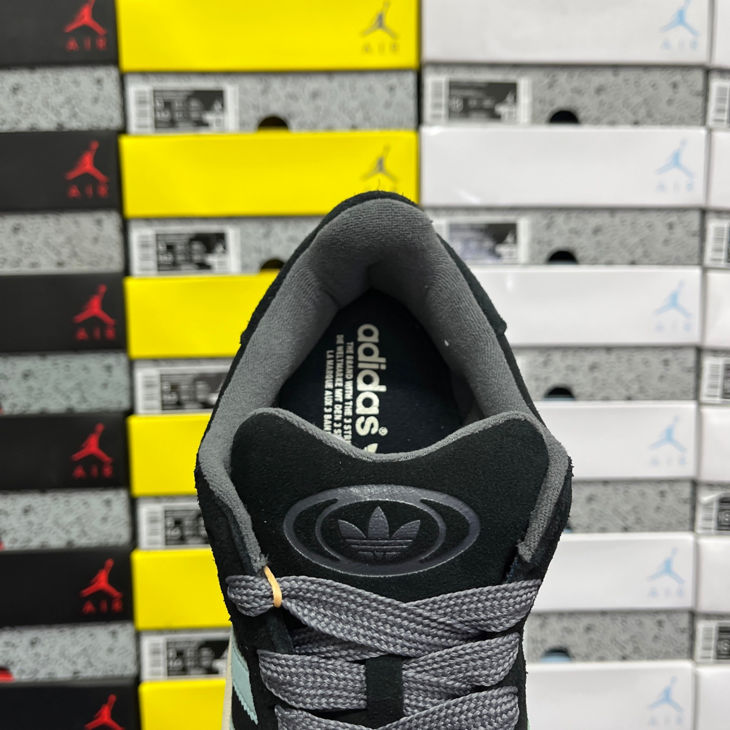 Adidas Campus 00's - Core Black Semi Flash Aqua