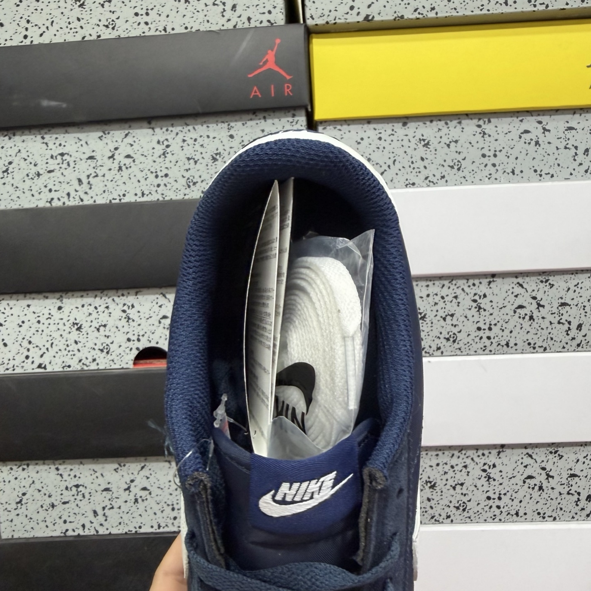 Nike Cortez Textile - Midnight Navy White