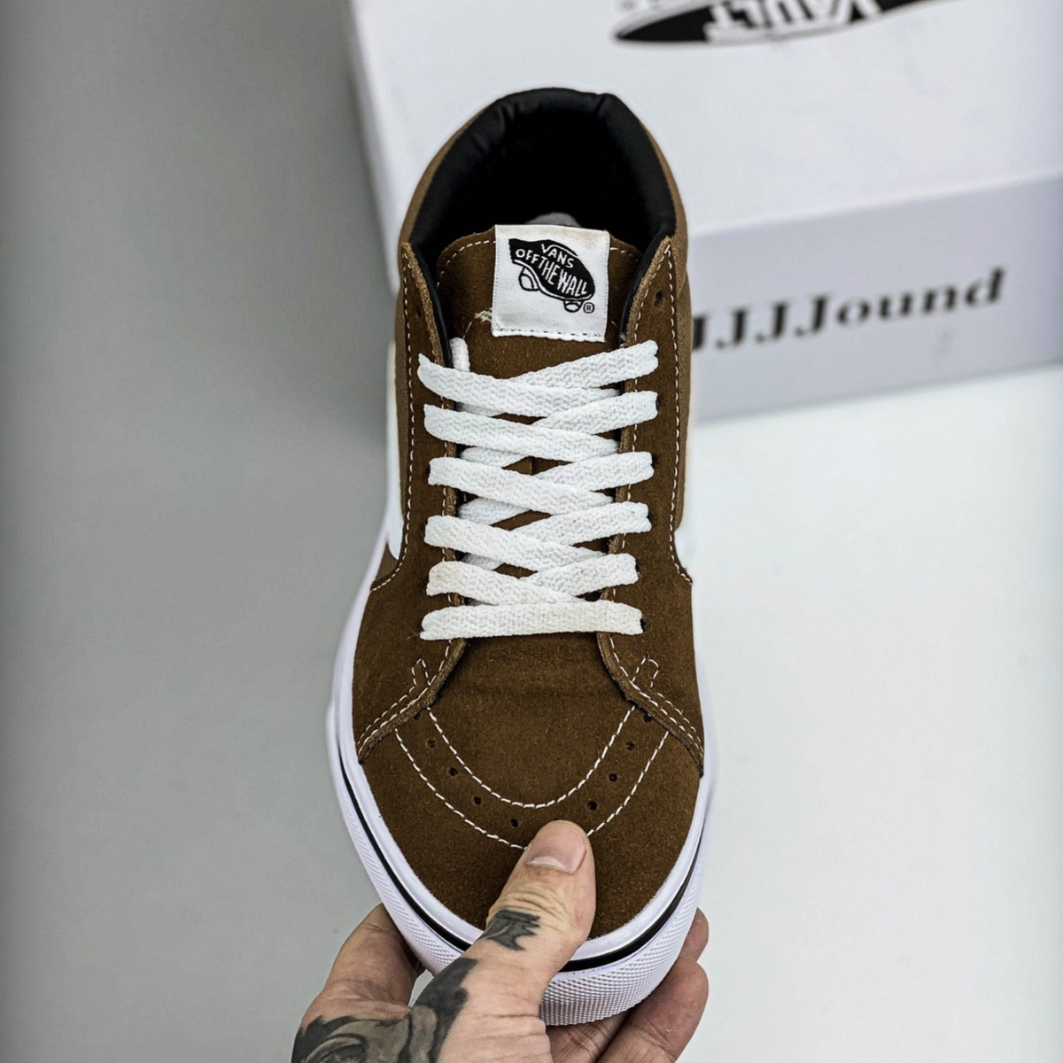 JJJJound x Vans Sk8-Mid Vault LX - Brown