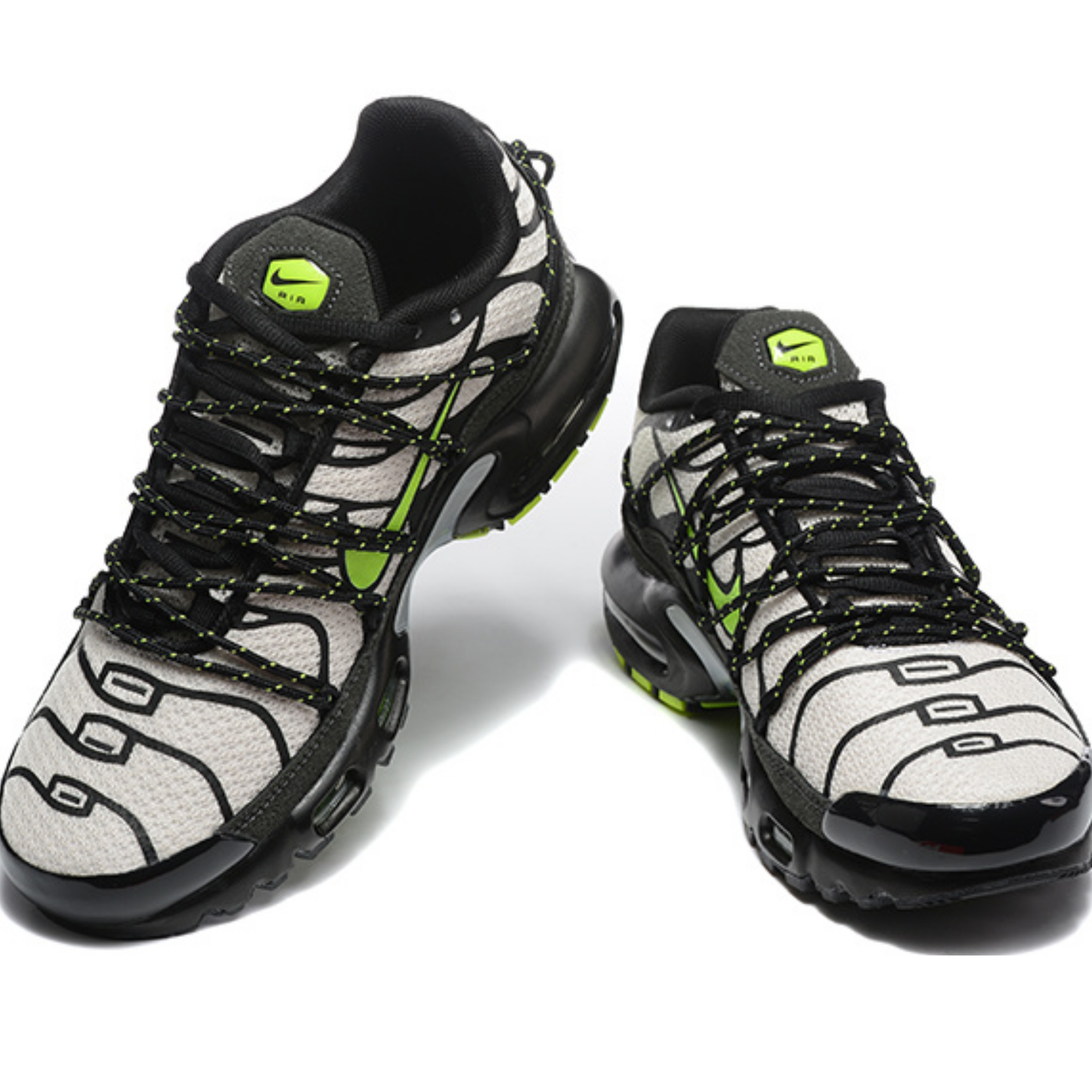 Nike Air Max Plus - Black College Grey Volt