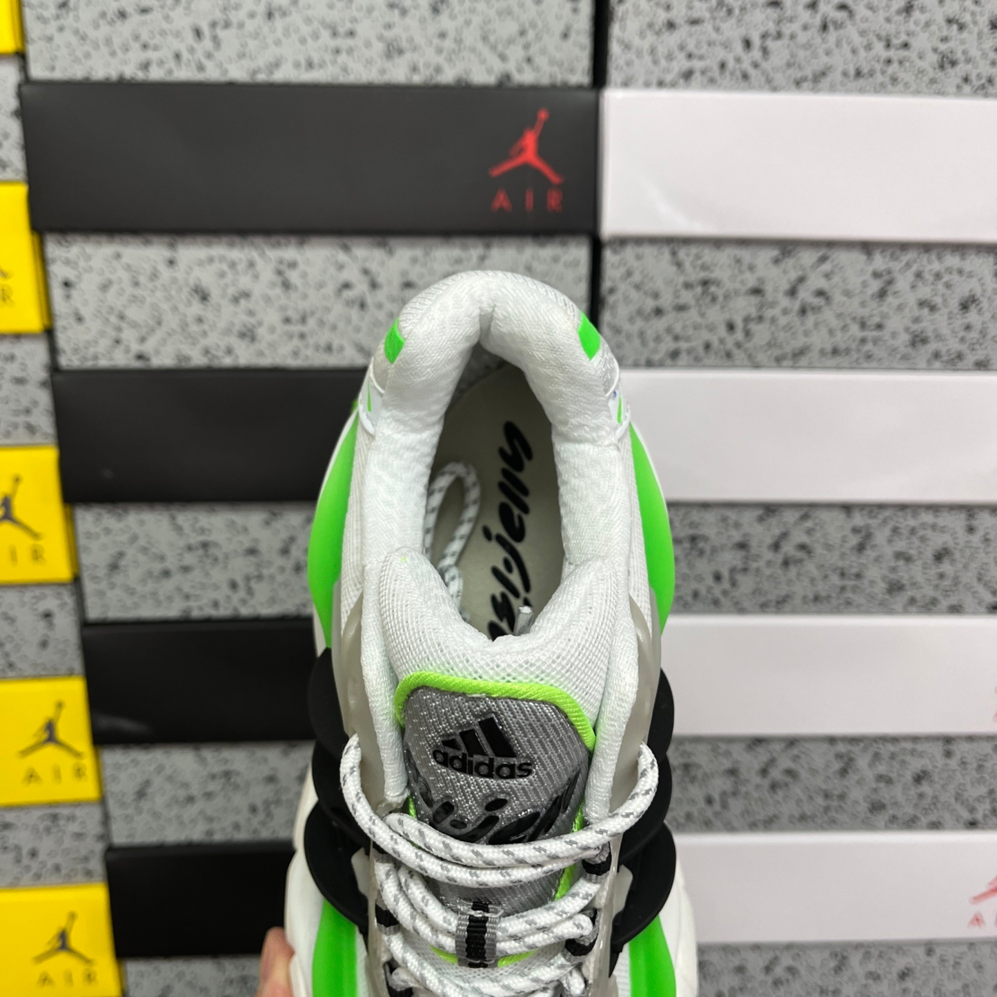 Pharrell Williams x Adidas Adistar Jellyfish  - Real Green