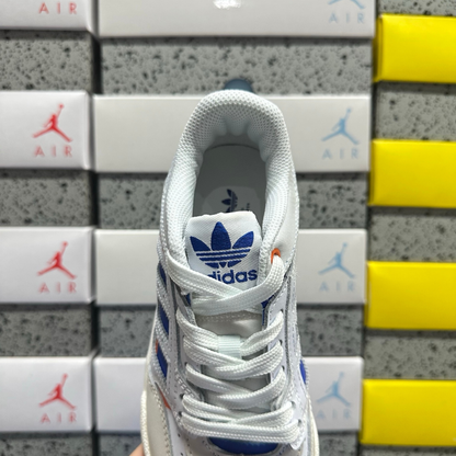 Adidas Drop Step Low - White Blue Orange