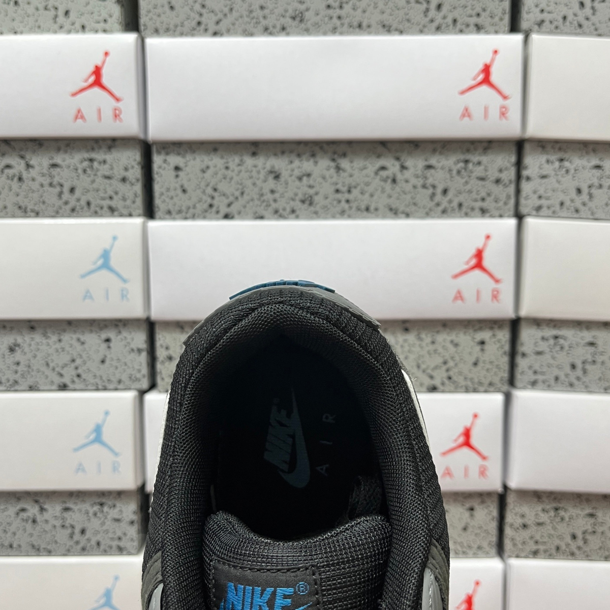Nike Air Max 90 - Black Iron Grey Marina