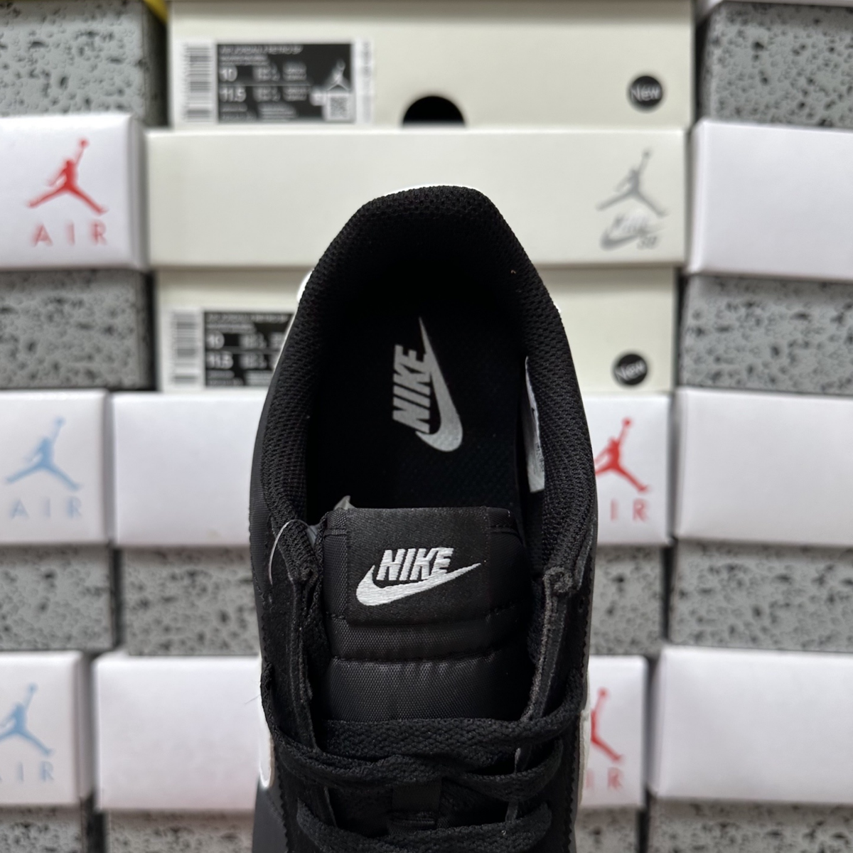 Nike Cortez Textile - Black White