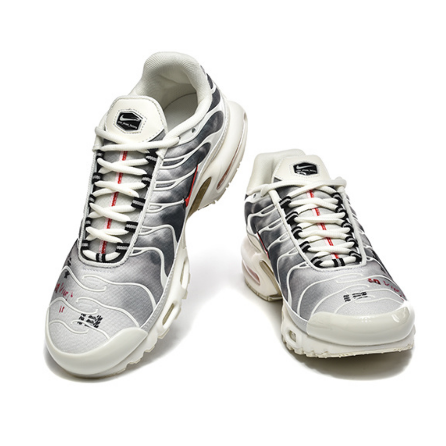 Nike Air Max Plus - Graffiti White University Red
