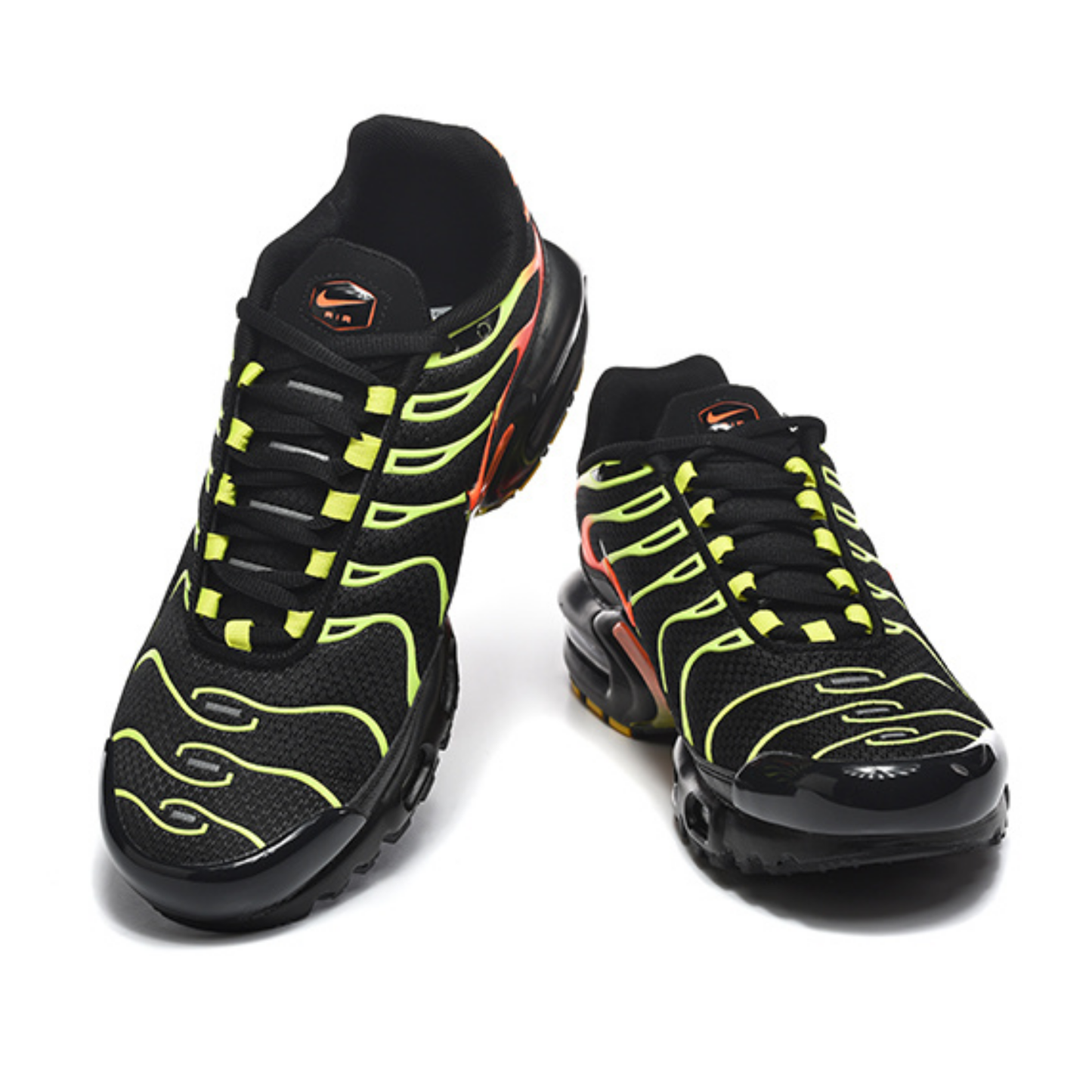 Nike Air Max Plus - Black Volt Solar Flare