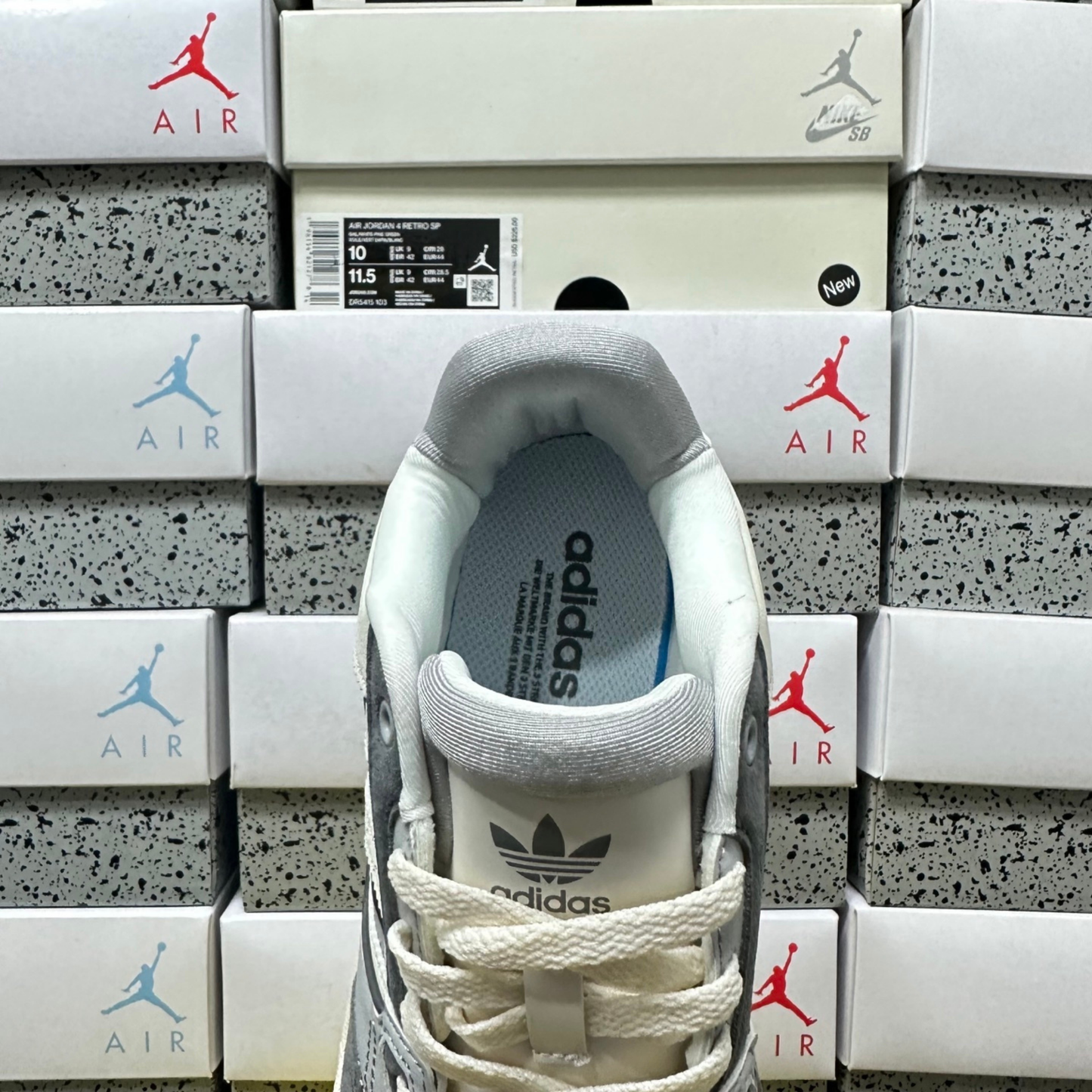 Adidas Drop Step Low 2.0 - White Tint Grey