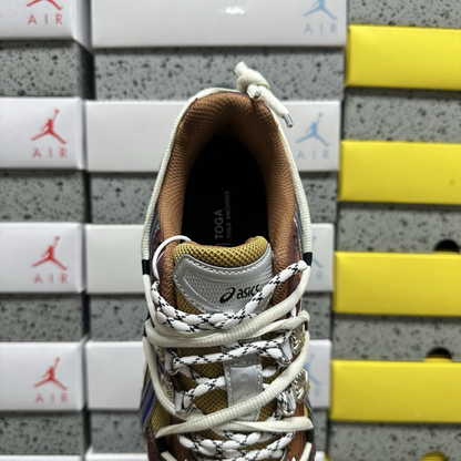 Toga x Asics Gel Cumulus 16 - Brown Blue Pure Silver