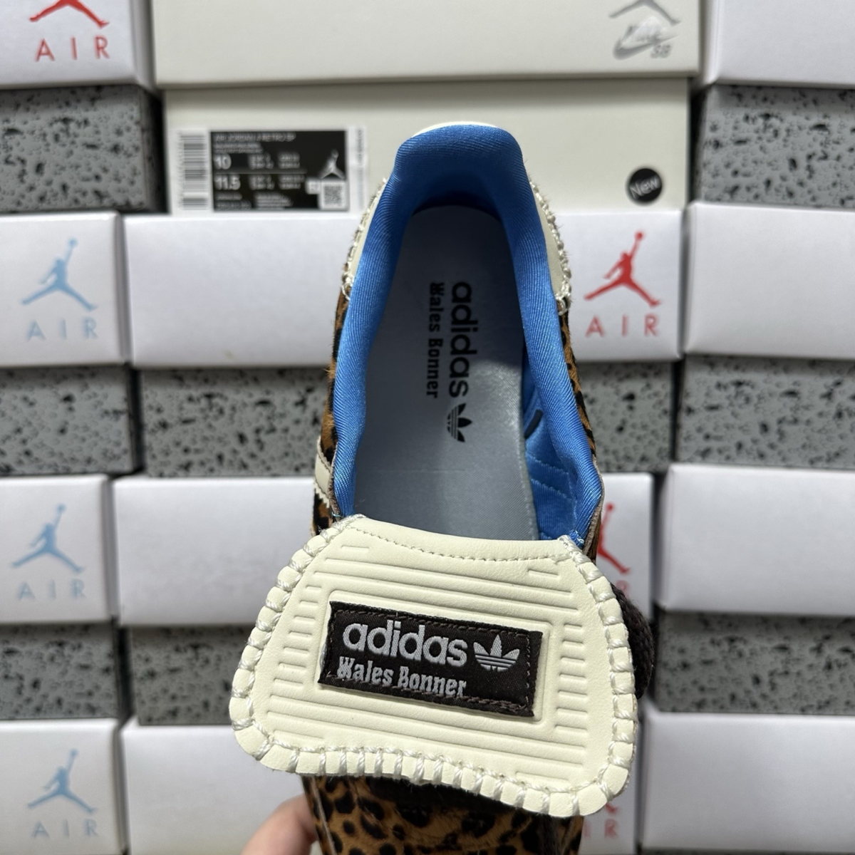 Wales Bonner x Adidas Samba -  Pony Leopard