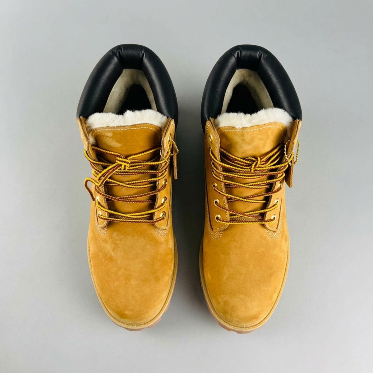 Timberland Premium 6-Inch Warm-Lined Waterproof Boot - Wheat Shearling