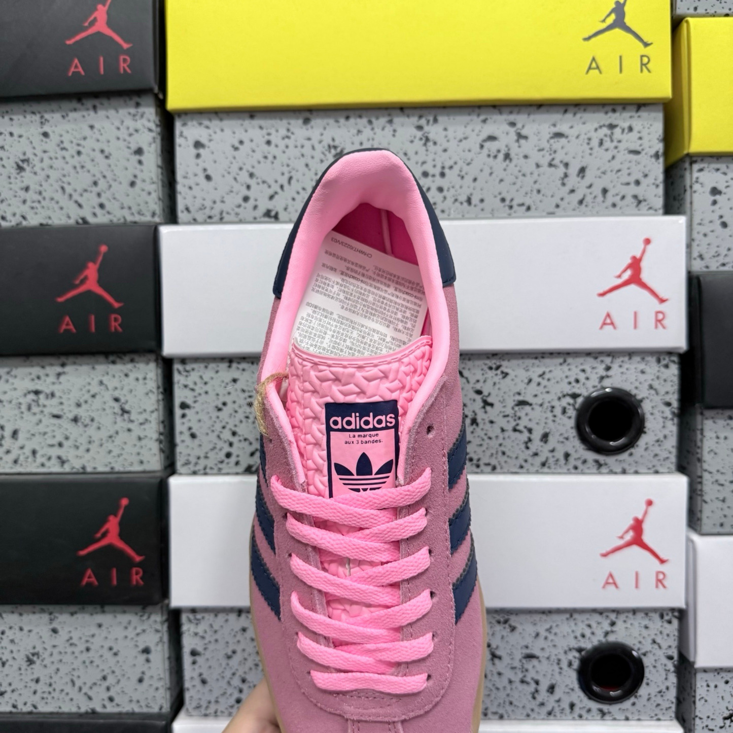 Adidas Gazelle Bold - Pink Brown Blue