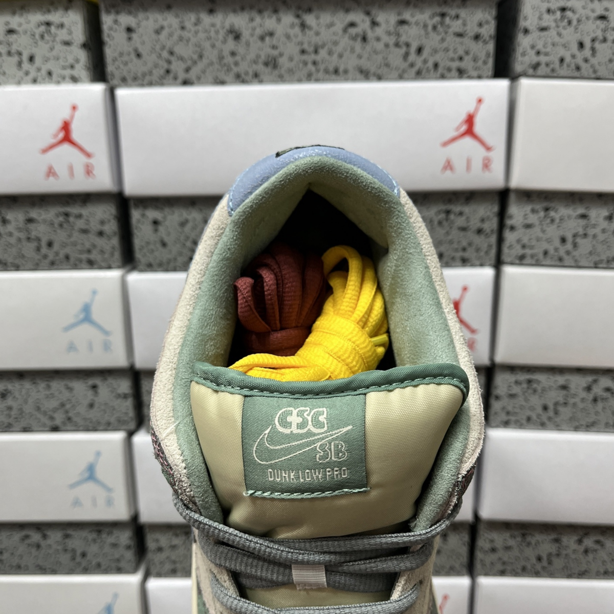 Crenshaw Skate Club X Nike SB Dunk Low - Sail Blue Cedar