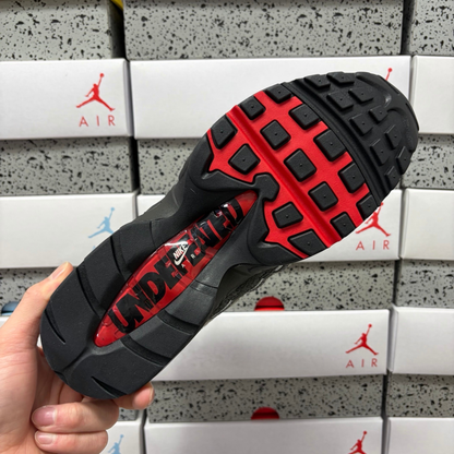 Air Max 95 x Undefeated - Geo Tokyo Bright Crimson