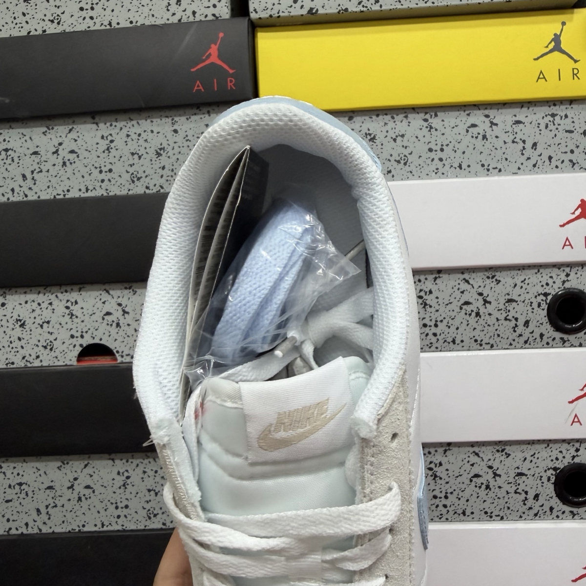Nike Cortez Textile - White Light Armory Blue