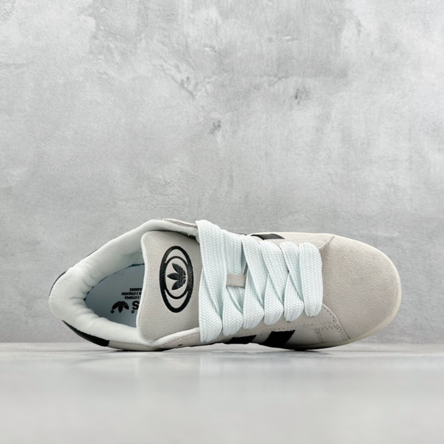 Adidas Campus 00's - Crystal White Core Black Gum