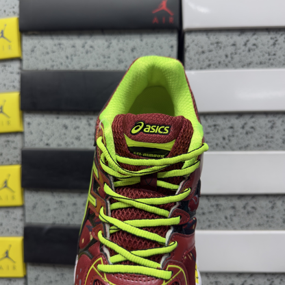 Asics Gel Nimbus 16 NYC - Red / Safety Yellow