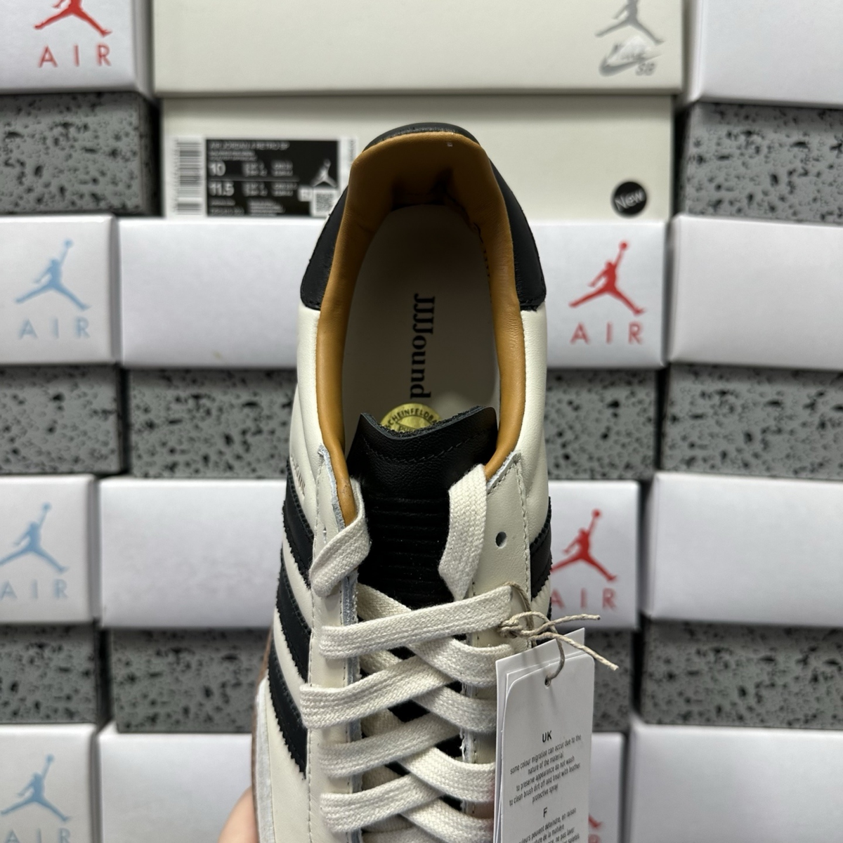 JJJJound x Adidas Samba - Made in Germany Off White
