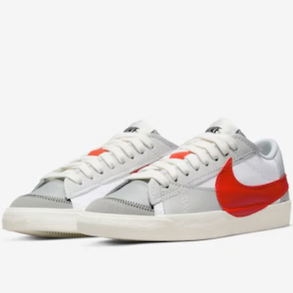 Nike Blazer Low '77  Jumbo - White University Red