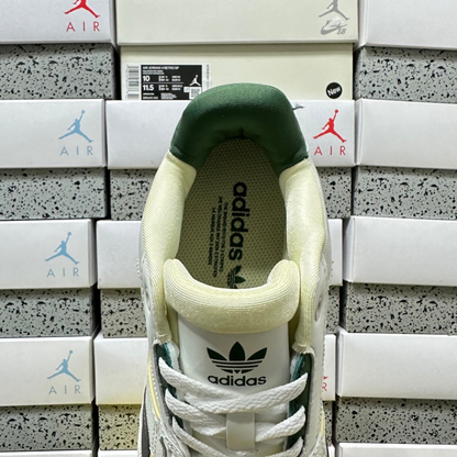 Adidas Drop Step Low 2.0 - White Tint / Collegiate Green / Magic Beige