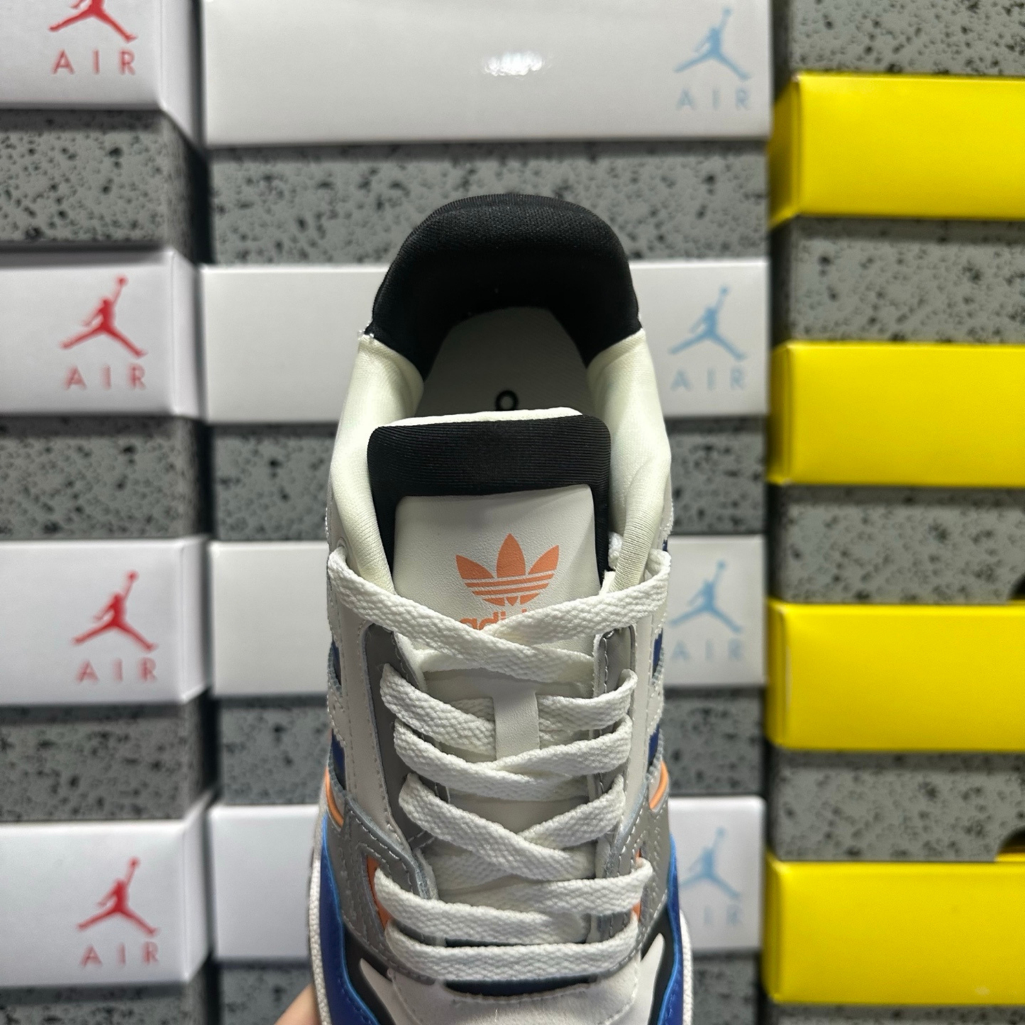 Adidas Drop Step Low 2.0 - White Blue