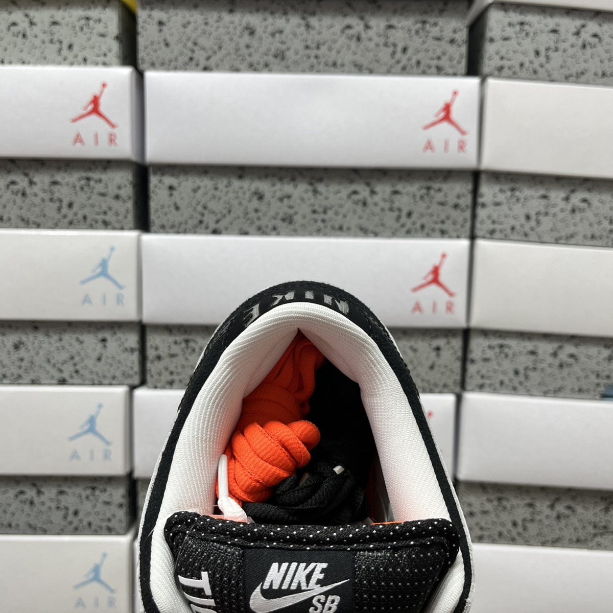 TIGHTBOOTH X Nike Dunk Low Pro - Black and White